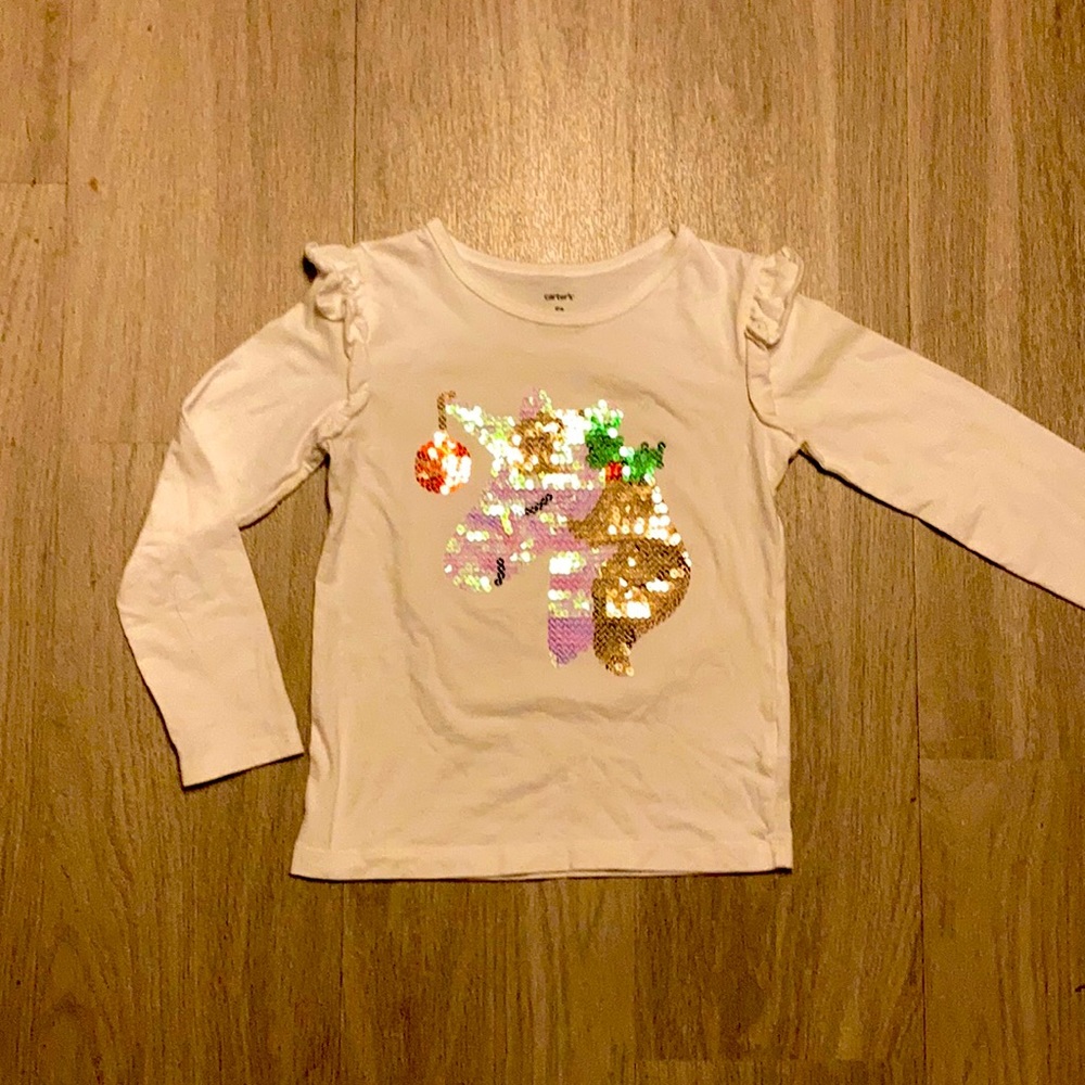 Sequence Holiday Unicorn T